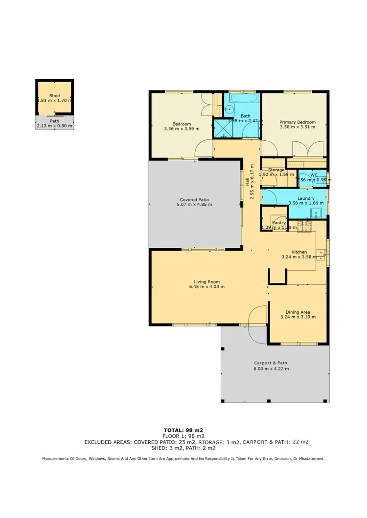 Floorplan of Homely house listing, 14A Rainsford Loop, Boulder WA 6432