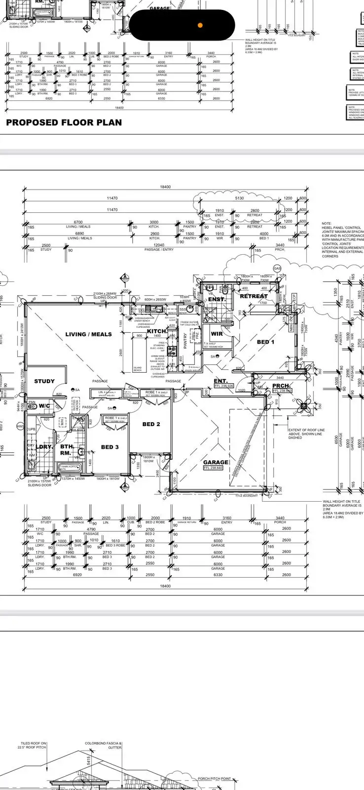 Floorplan of Homely house listing, 32 brown blvd, Donnybrook VIC 3064