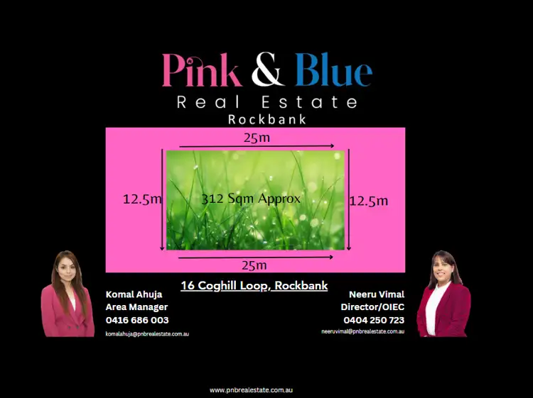 Floorplan of Homely land listing, 16 Coghill Loop, Rockbank VIC 3335