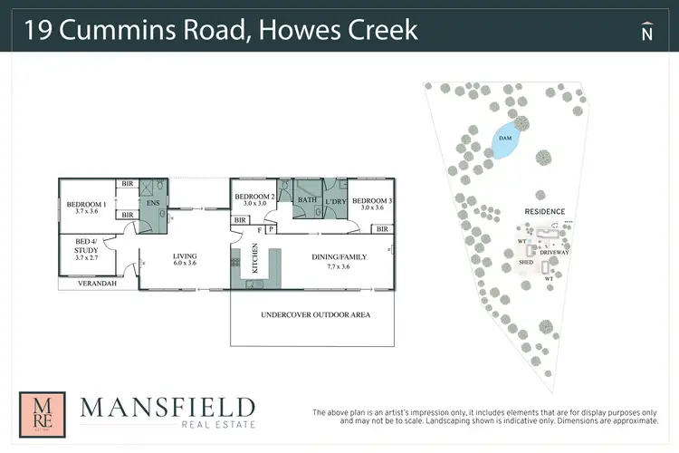 Floorplan of Homely house listing, 19 Cummins Road, Howes Creek VIC 3723