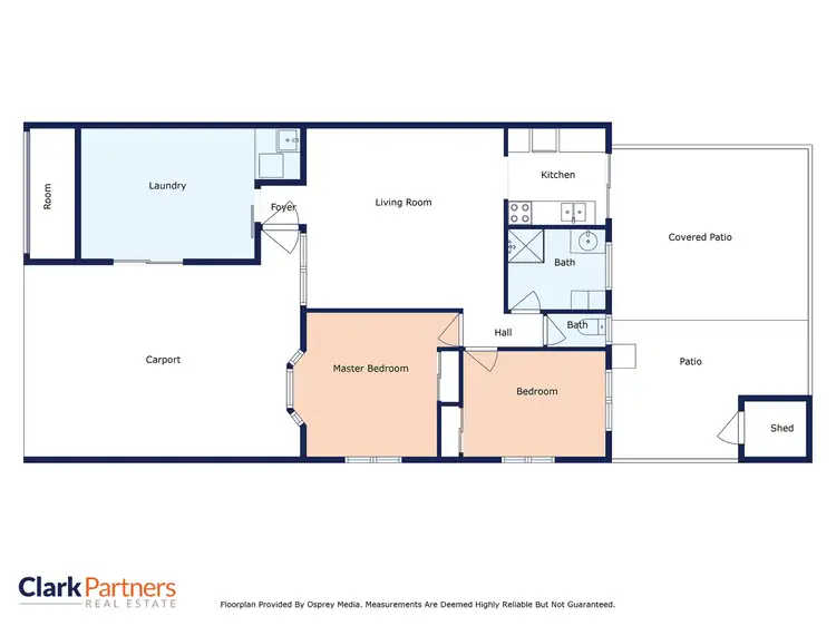 Floorplan of Homely villa listing, 23 Piovesan Court, Brendale QLD 4500
