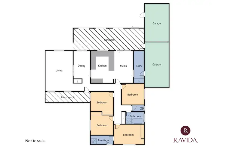Floorplan of Homely house listing, 12 VICTORIA ROAD, Beechworth VIC 3747