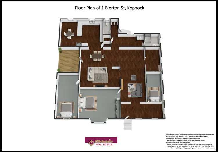 Floorplan of Homely house listing, 1 Bierton Street, Kepnock QLD 4670
