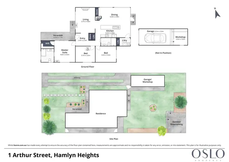 Floorplan of Homely house listing, 1 Arthur Street, Hamlyn Heights VIC 3215