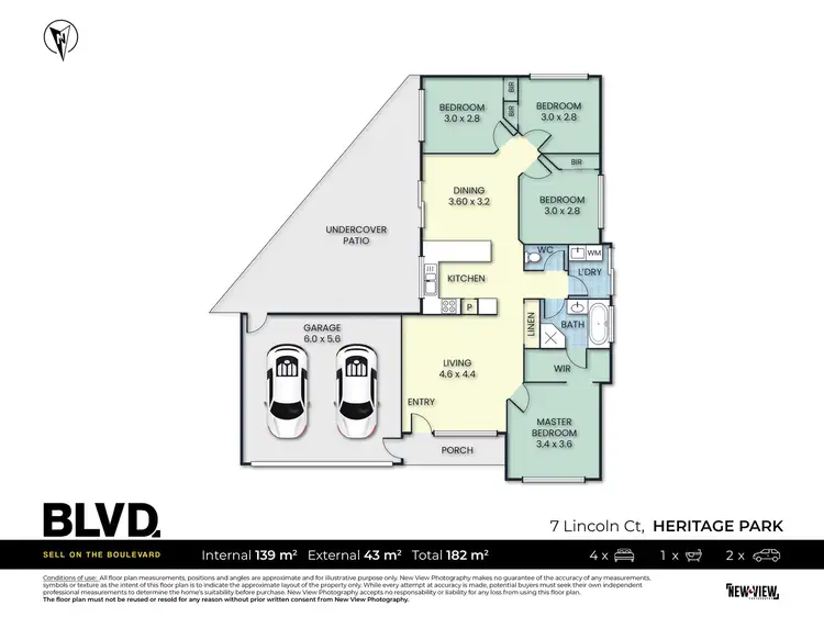 Floorplan of Homely house listing, 7 Lincoln court, Heritage Park QLD 4118