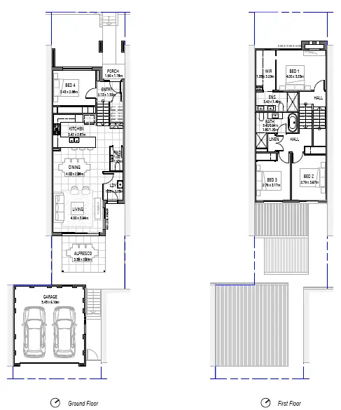 Floorplan of Homely terrace listing, 60 Dransfield Drive, Oran Park NSW 2570