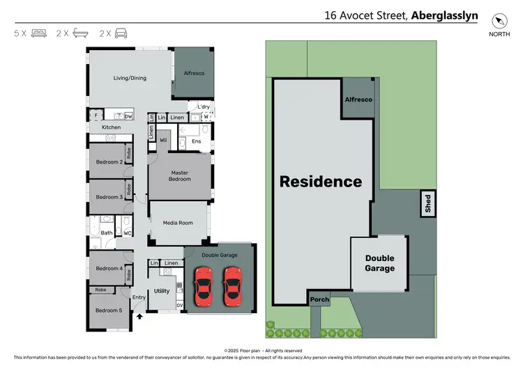 Floorplan of Homely house listing, 16 Avocet Street, Aberglasslyn NSW 2320
