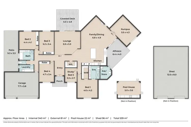 Floorplan of Homely house listing, 7 Brimblecombe Circuit, Pullenvale QLD 4069