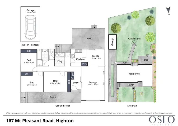 Floorplan of Homely house listing, 167 Mount Pleasant Road, Highton VIC 3216