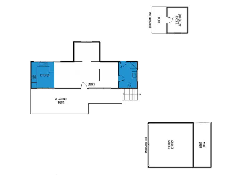 Floorplan of Homely house listing, 53 Old Eildon Road, Jamieson VIC 3723