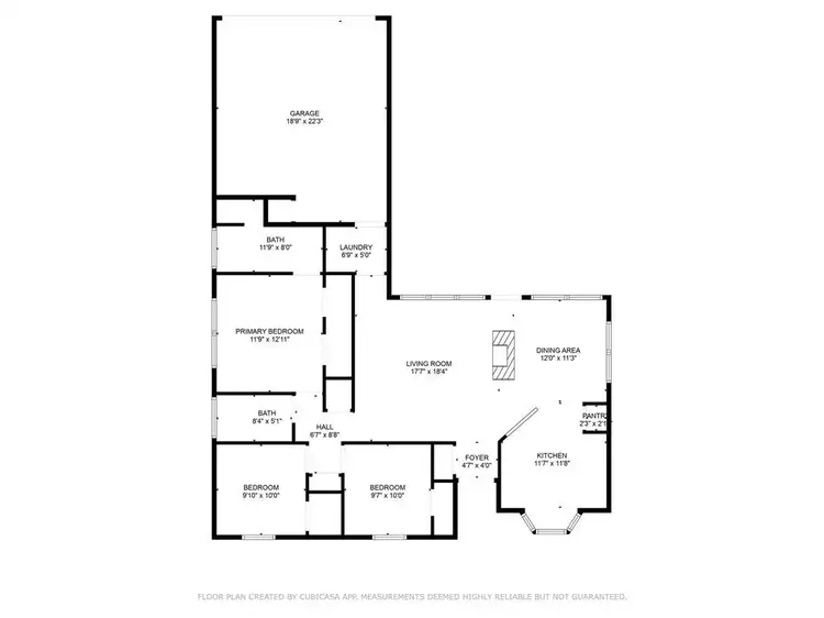 Floorplan of Homely house listing, 7918 Meadowlark Lane, Texas NSW 4385