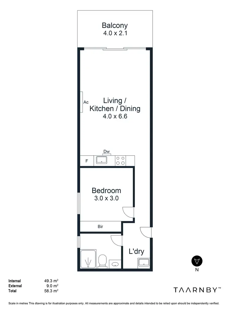 Floorplan of Homely unit listing, 6/2a Richman Avenue, Prospect SA 5082