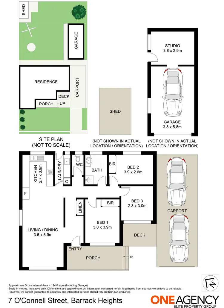 Floorplan of Homely house listing, 7 O'Connell Street, Barrack Heights NSW 2528