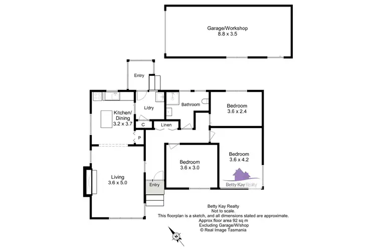 Floorplan of Homely house listing, 17 Hellyer Street, Smithton TAS 7330