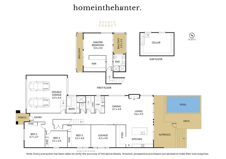 Floorplan of Homely house listing, 5 Farm Street, Speers Point NSW 2284