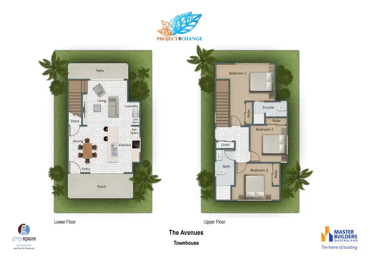 Floorplan of Homely townhouse listing, unit 2/25 Saint Andrews Drive, Leichhardt QLD 4305