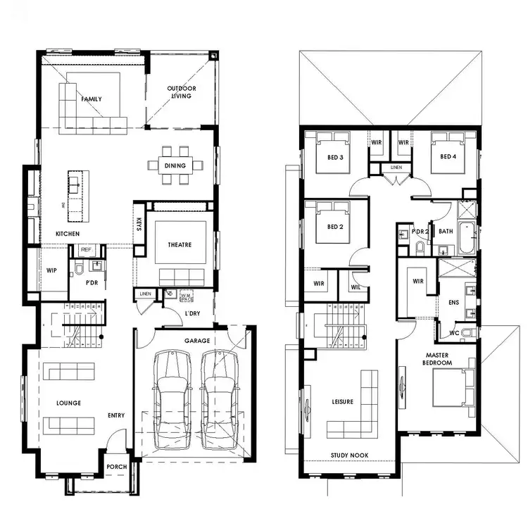 Floorplan of Homely house listing, Lot 310 Lindwall Drive, Cranbourne West VIC 3977