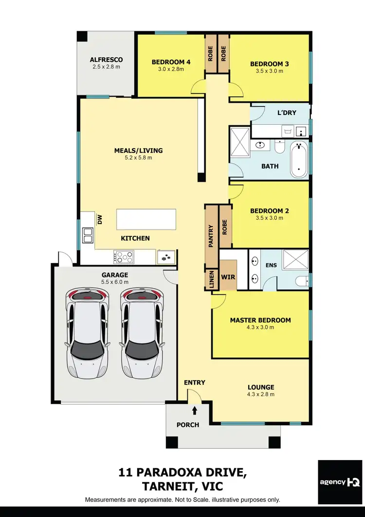 Floorplan of Homely house listing, 11 Paradoxa Drive, Tarneit VIC 3029