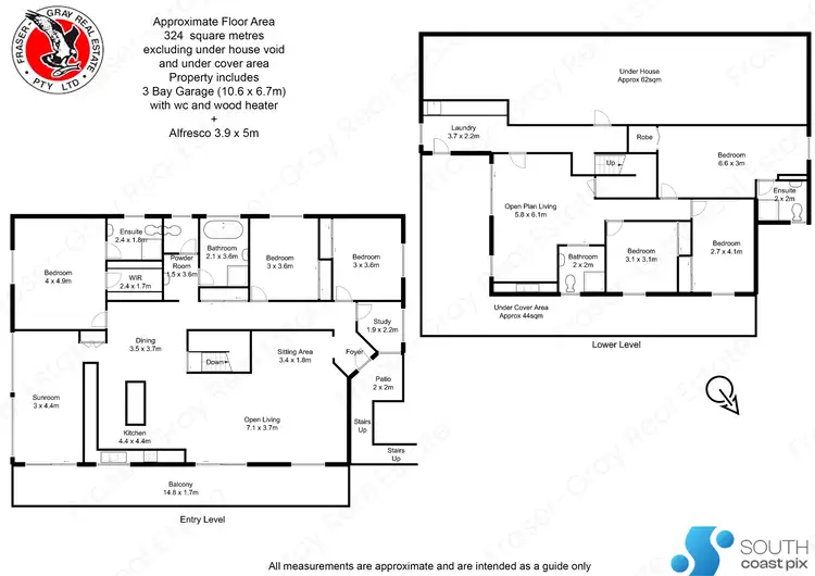 Floorplan of Homely house listing, 54 Marlin Street, Tuross Head NSW 2537