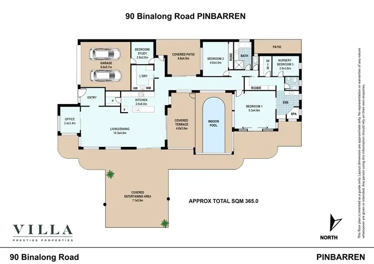 Floorplan of Homely house listing, 90 Binalong Road, Pinbarren QLD 4568