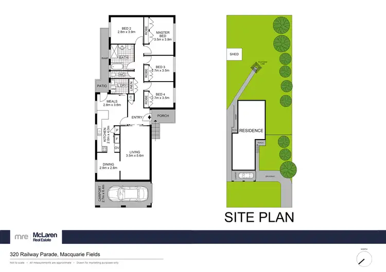 Floorplan of Homely house listing, 320 Railway Parade, Macquarie Fields NSW 2564