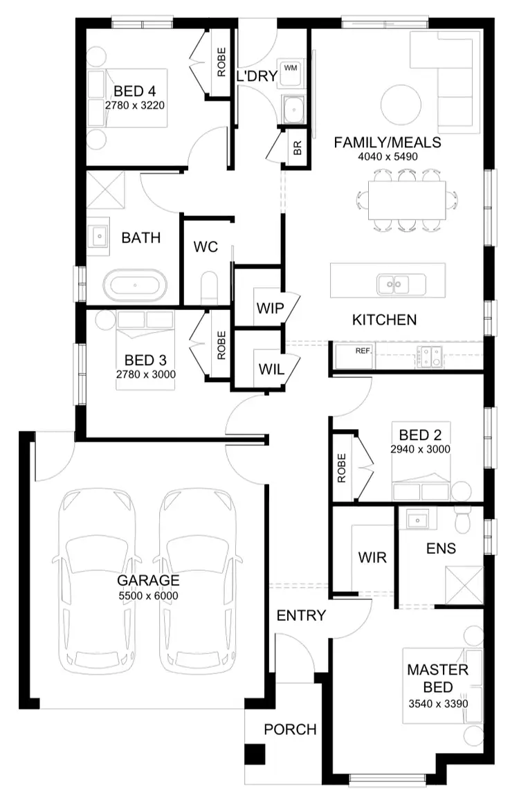 Floorplan of Homely house listing, Lot 1741 Locavore Road, Pakenham VIC 3810