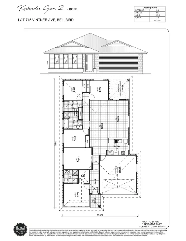 Floorplan of Homely house listing, Address available on request