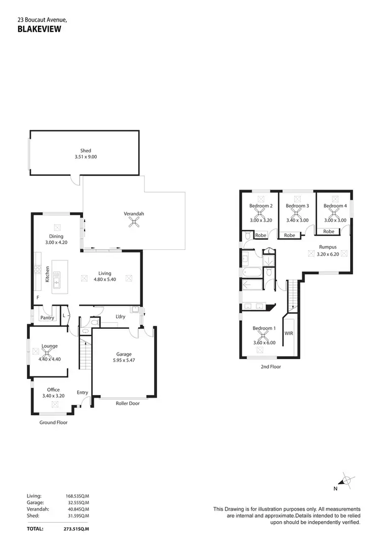 Floorplan of Homely house listing, 23 Boucaut Avenue, Blakeview SA 5114
