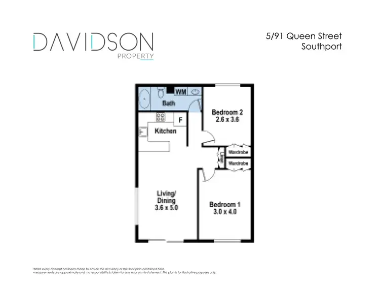Floorplan of Homely apartment listing, 5/91 Queen Street, Southport QLD 4215