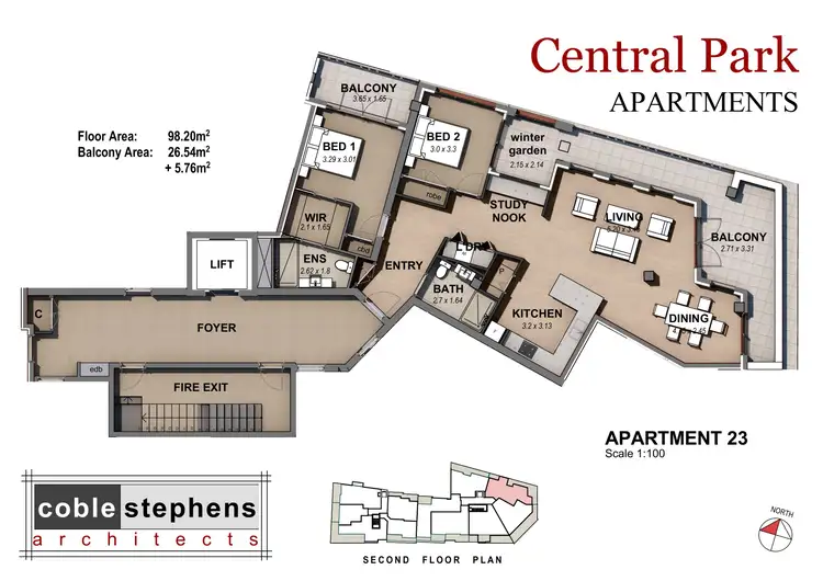 Floorplan of Homely apartment listing, 23/2-8 Station Street, Mittagong NSW 2575