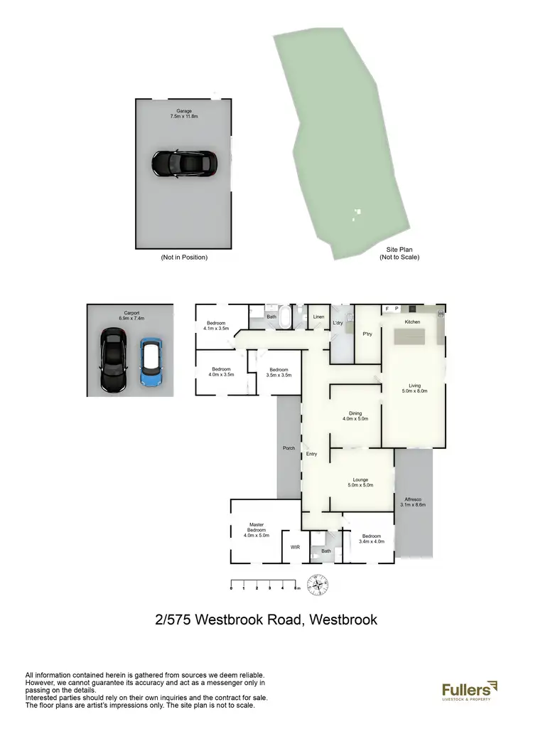Floorplan of Homely rural property listing, COOMALGAH | 2/575 Westbrook Road, Singleton NSW 2330