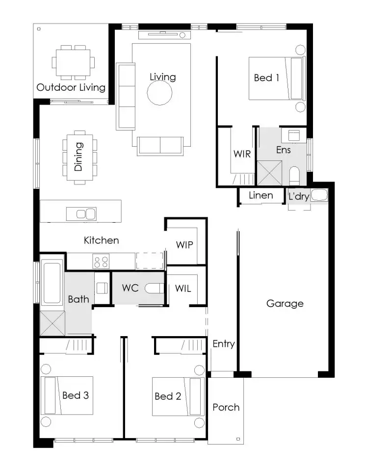 Floorplan of Homely house listing, Address available on request