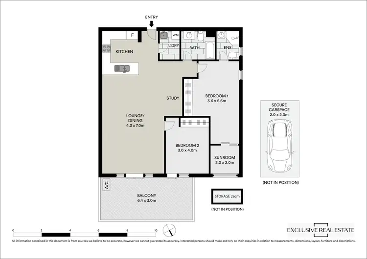 Floorplan of Homely unit listing, 11/4-6 Marlborough Road, Homebush West NSW 2140