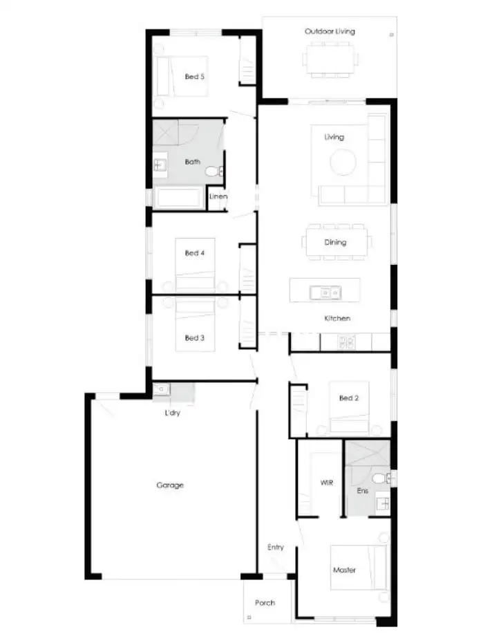 Floorplan of Homely house listing, Address available on request
