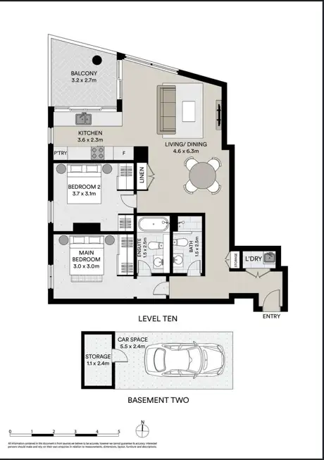 Floorplan of Homely apartment listing, u502/1 Brodie Spark Drive, Wolli Creek NSW 2205