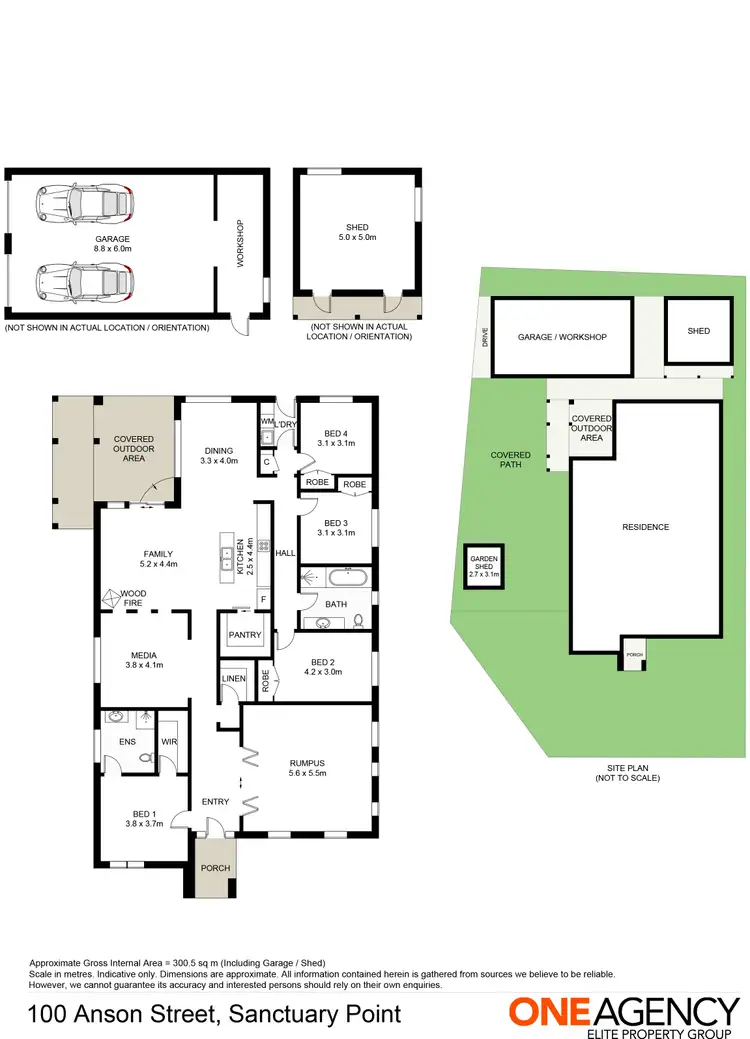 Floorplan of Homely house listing, 100 Anson Street, Sanctuary Point NSW 2540
