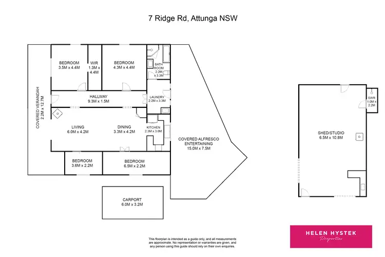 Floorplan of Homely house listing, 7 Ridge Street, Attunga NSW 2345