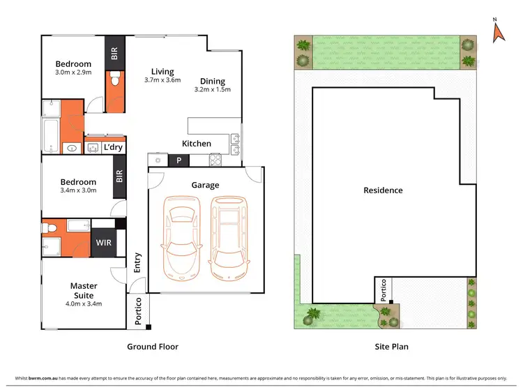 Floorplan of Homely house listing, 21 Volant Drive, Armstrong Creek VIC 3217