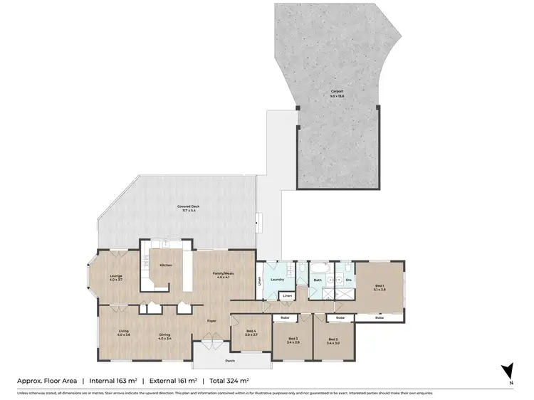 Floorplan of Homely house listing, 44 Limosa Street, Bellbowrie QLD 4070