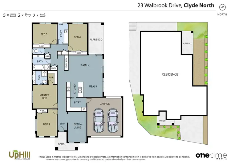 Floorplan of Homely house listing, 23 Walbrook Drive, Clyde North VIC 3978