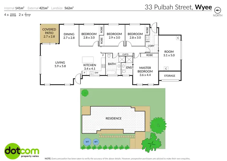 Floorplan of Homely house listing, 33 Pulbah Street, Wyee NSW 2259