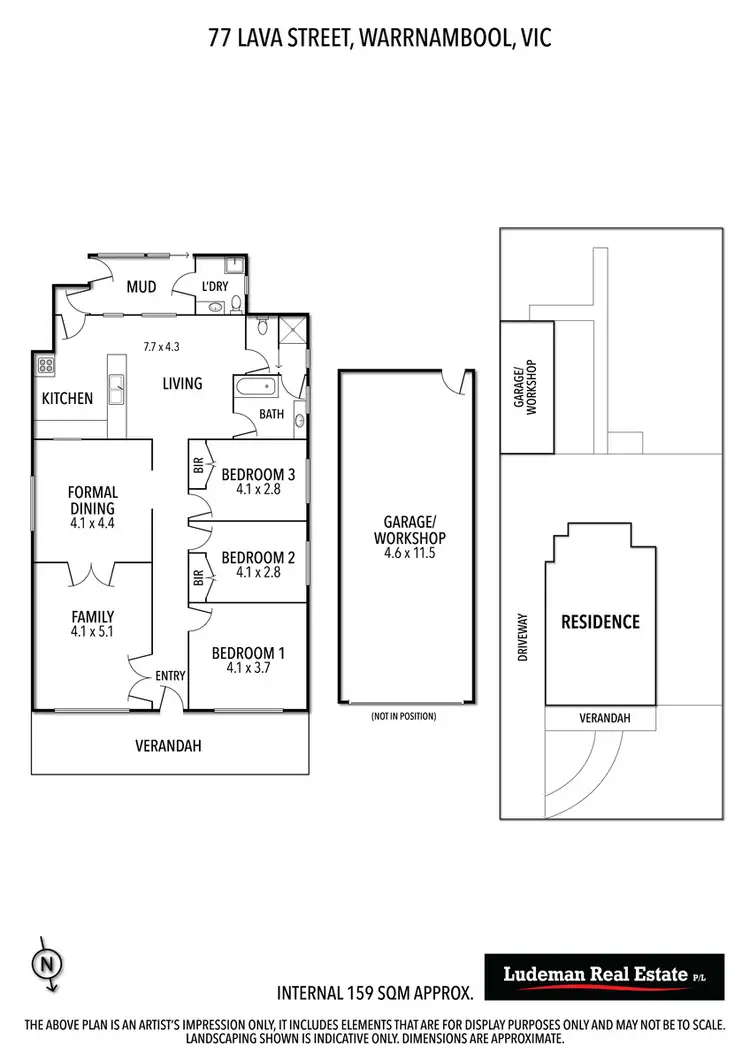 Floorplan of Homely house listing, 77 Lava Street, Warrnambool VIC 3280