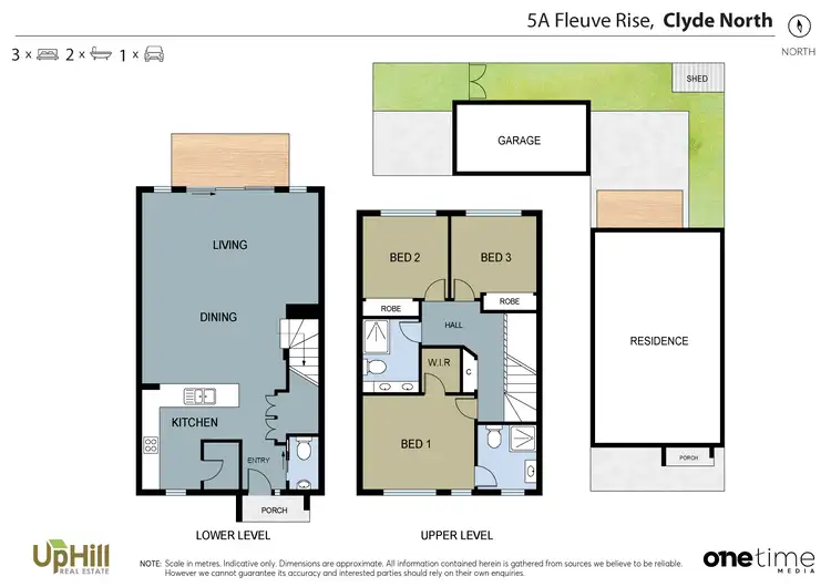 Floorplan of Homely house listing, 5A Fleuve Rise, Clyde North VIC 3978