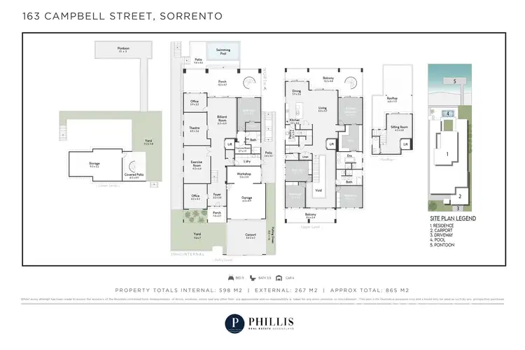Floorplan of Homely house listing, 163 Campbell Street, Sorrento QLD 4217