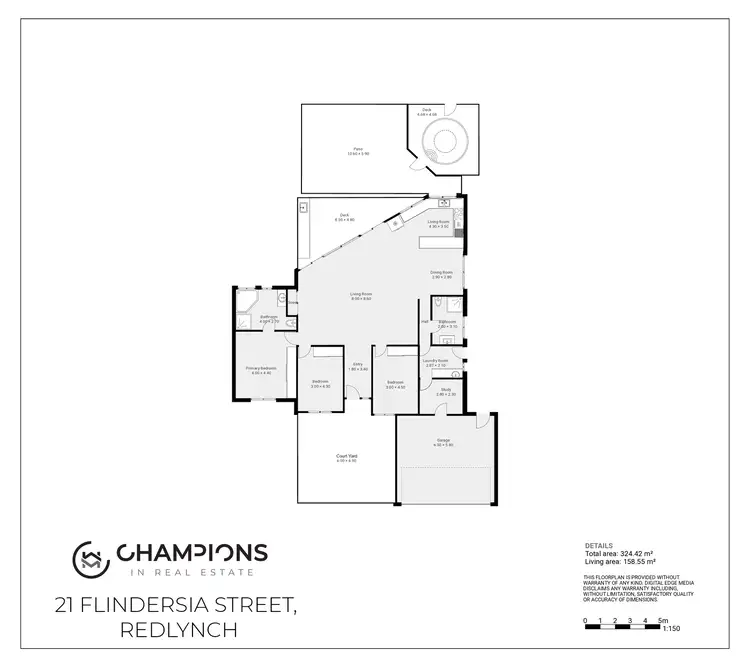Floorplan of Homely house listing, 21 Flindersia Street, Redlynch QLD 4870