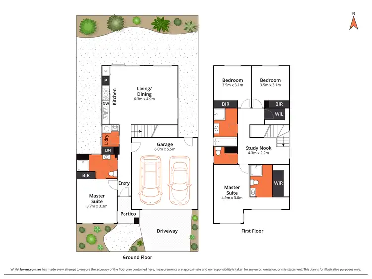 Floorplan of Homely house listing, 9 Fairywren Street, Armstrong Creek VIC 3217