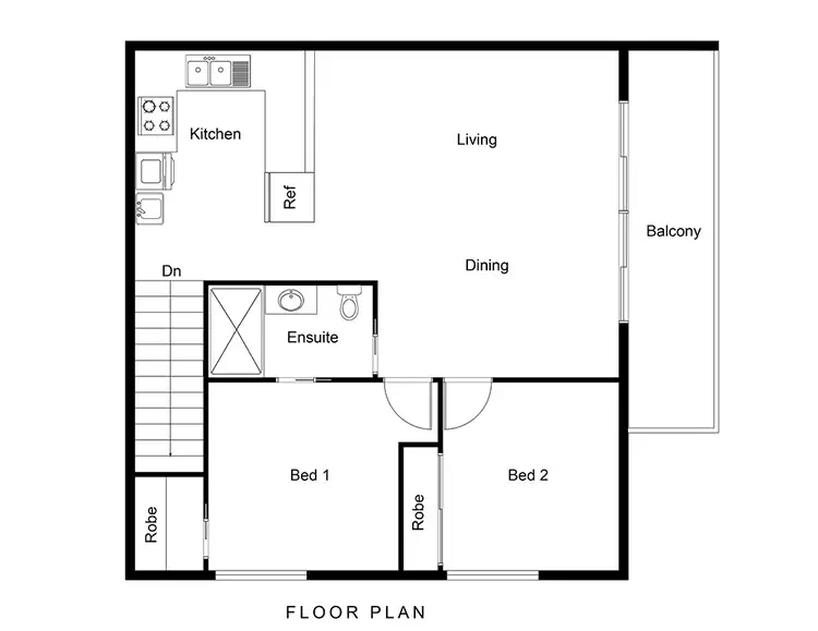 Floorplan of Homely house listing, 2/6 WILENSKI STREET, Casey ACT 2913