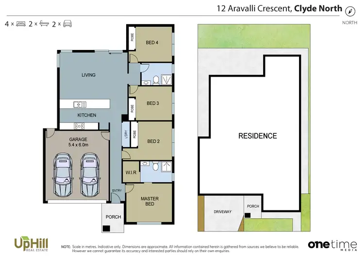 Floorplan of Homely house listing, 12 Aravalli Crescent, Clyde North VIC 3978