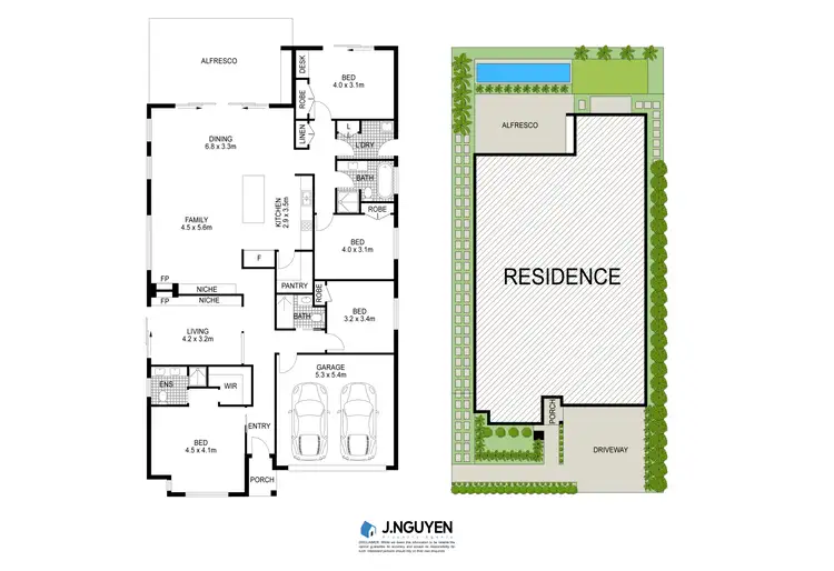 Floorplan of Homely house listing, 64 Webber Loop, Oran Park NSW 2570