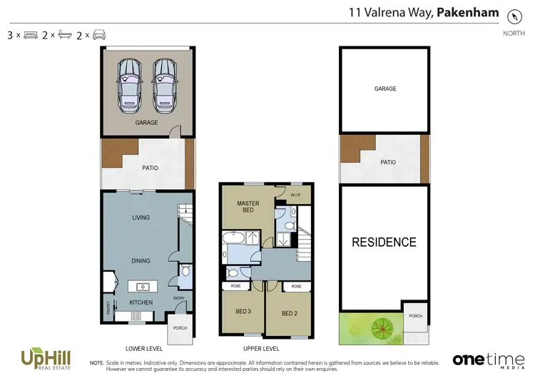 Floorplan of Homely house listing, 11 Valrena Way, Pakenham VIC 3810